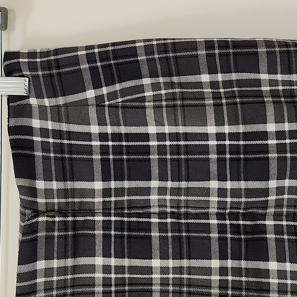 Aeropostale Y2K Plaid Notched-Hem Skirt Size  Academia Medium - Picture 13 of 16
